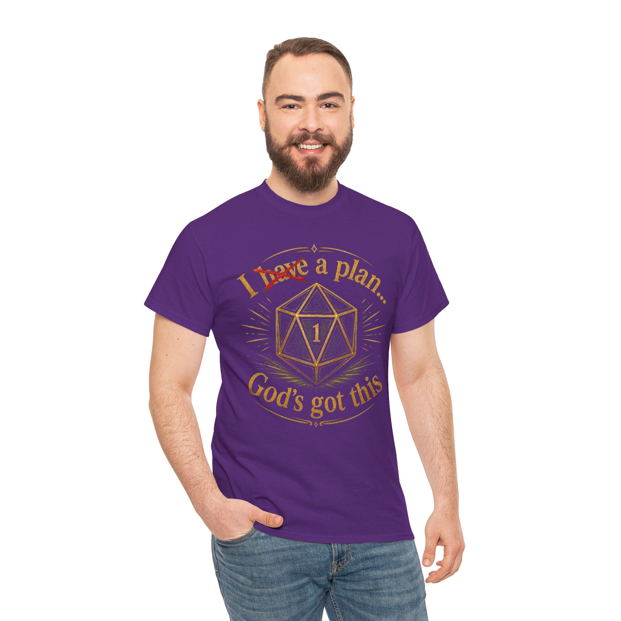 I XhaveX a plan... God's Got This D20 T‑Shirt
