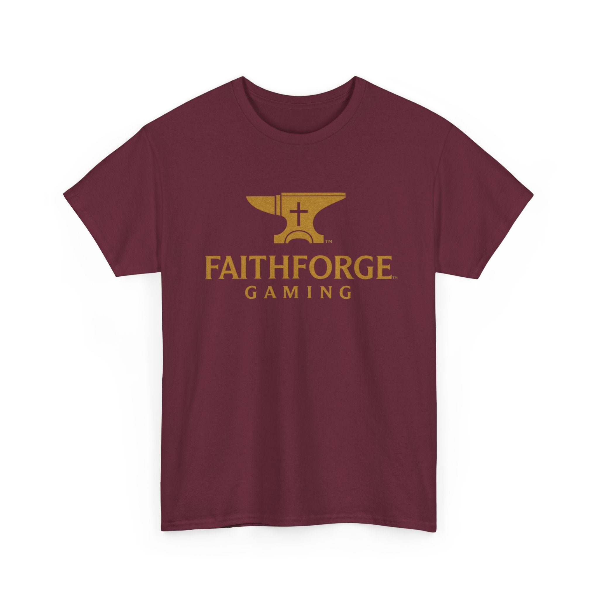 FaithForge Gaming T-Shirt — Christian Gamer Logo Tee