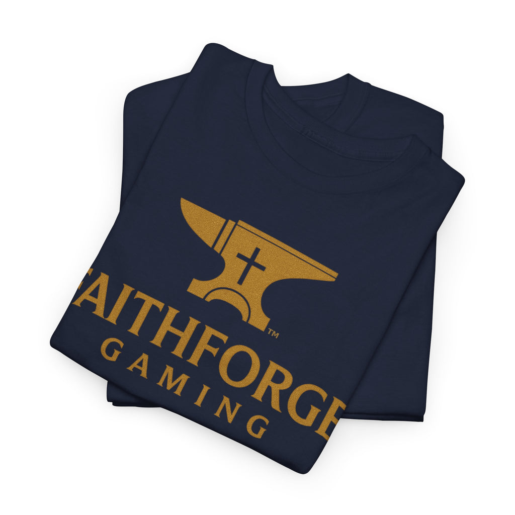 FaithForge Gaming T-Shirt — Christian Gamer Logo Tee
