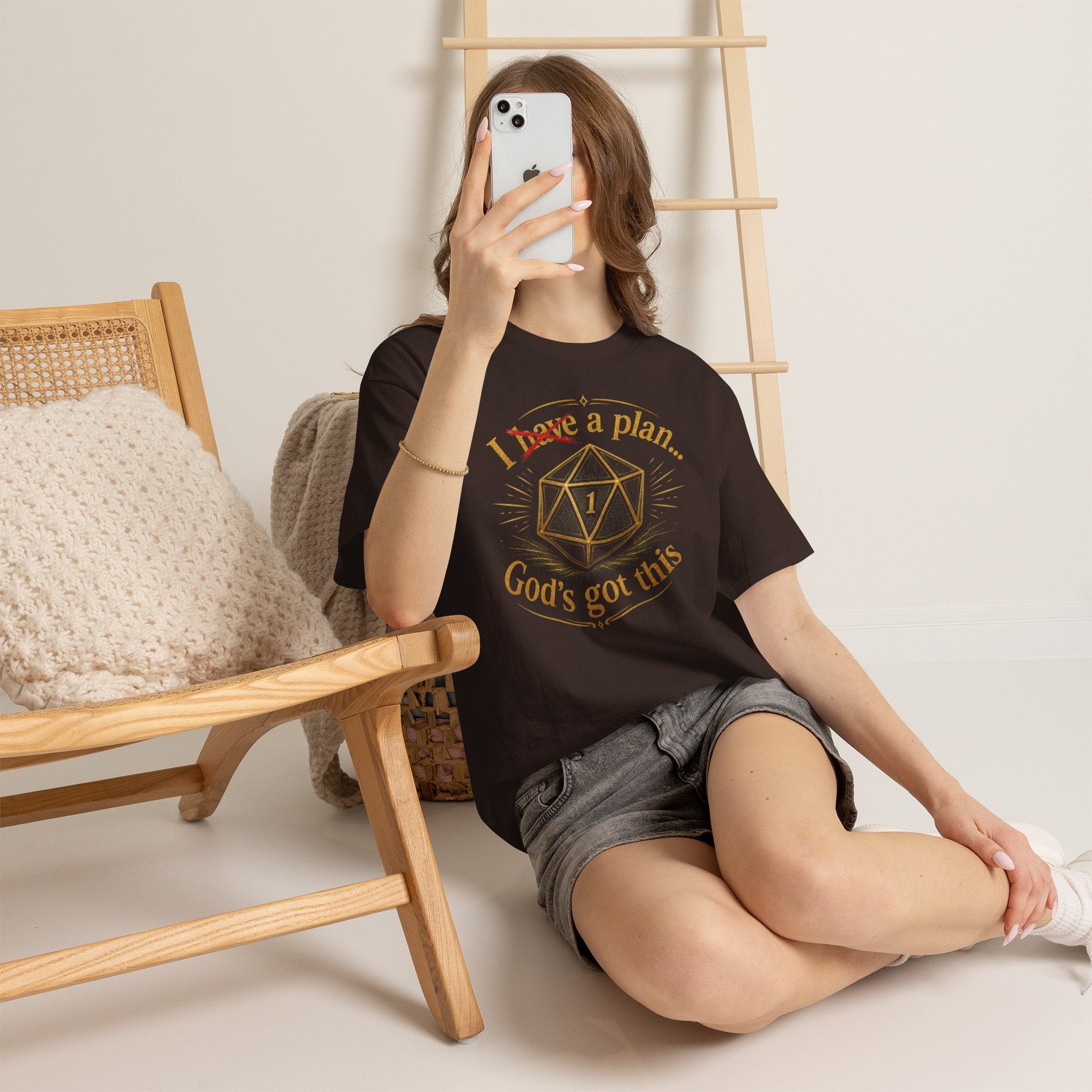 I XhaveX a plan... God's Got This D20 T‑Shirt