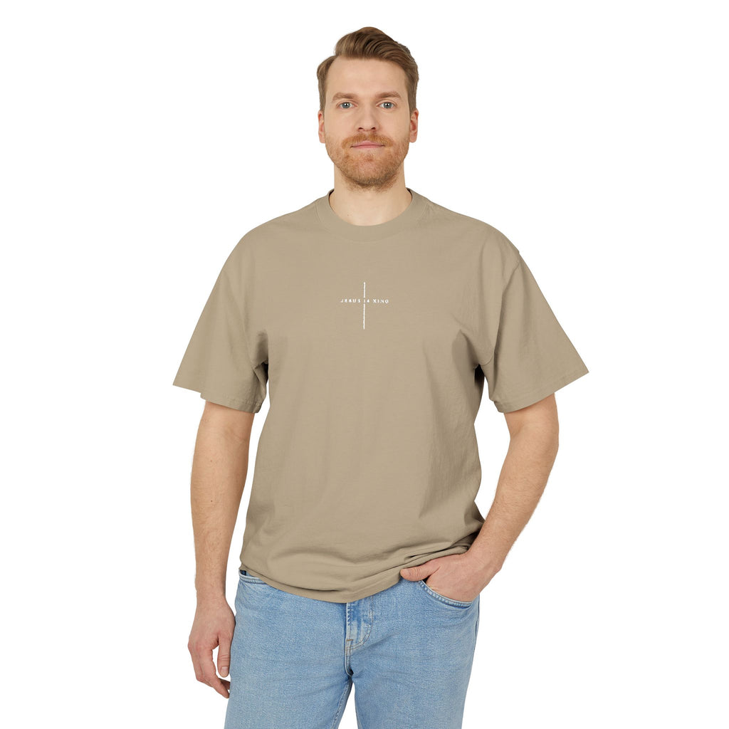 Faded Tee- Jesus is king