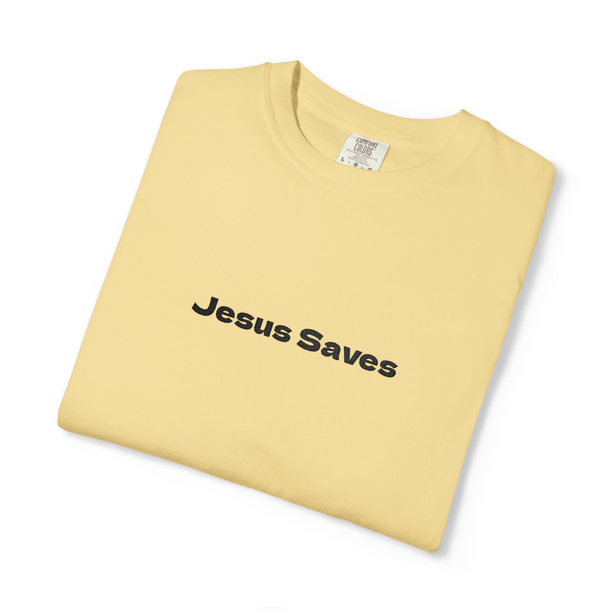 (Embroidered) Jesus Saves T-Shirt