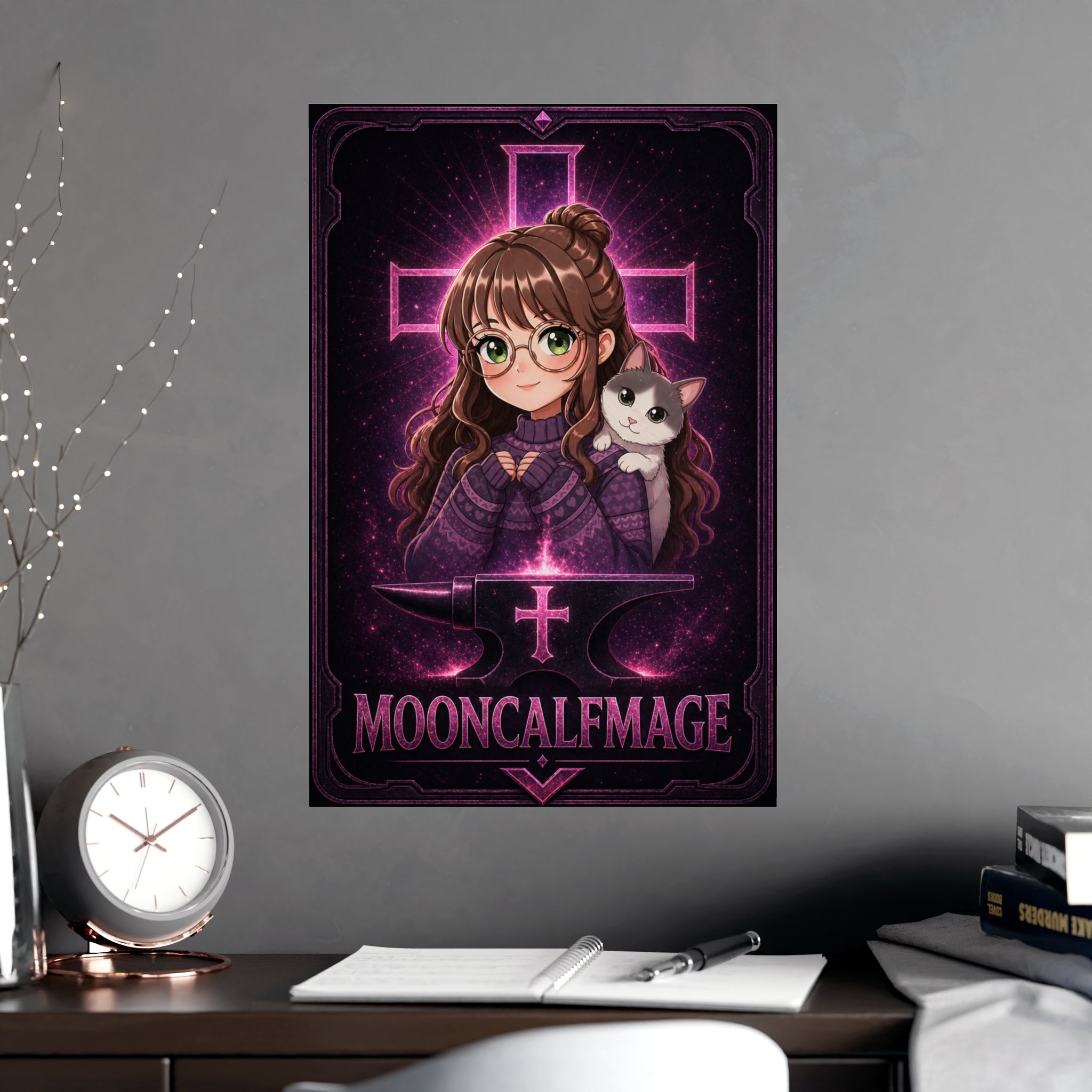 mooncalfmage Poster - FaithForgeGaming