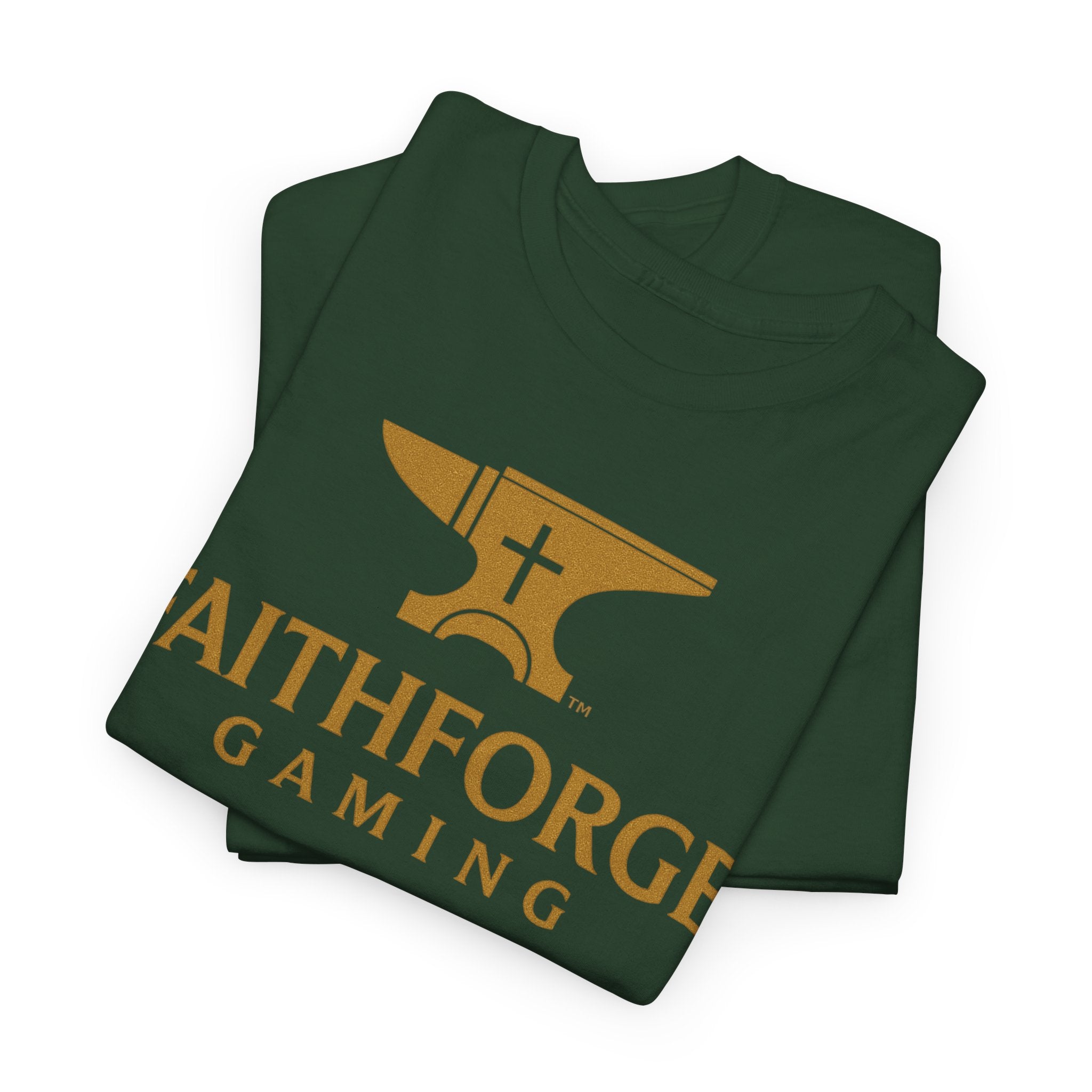 FaithForge Gaming T-Shirt — Christian Gamer Logo Tee