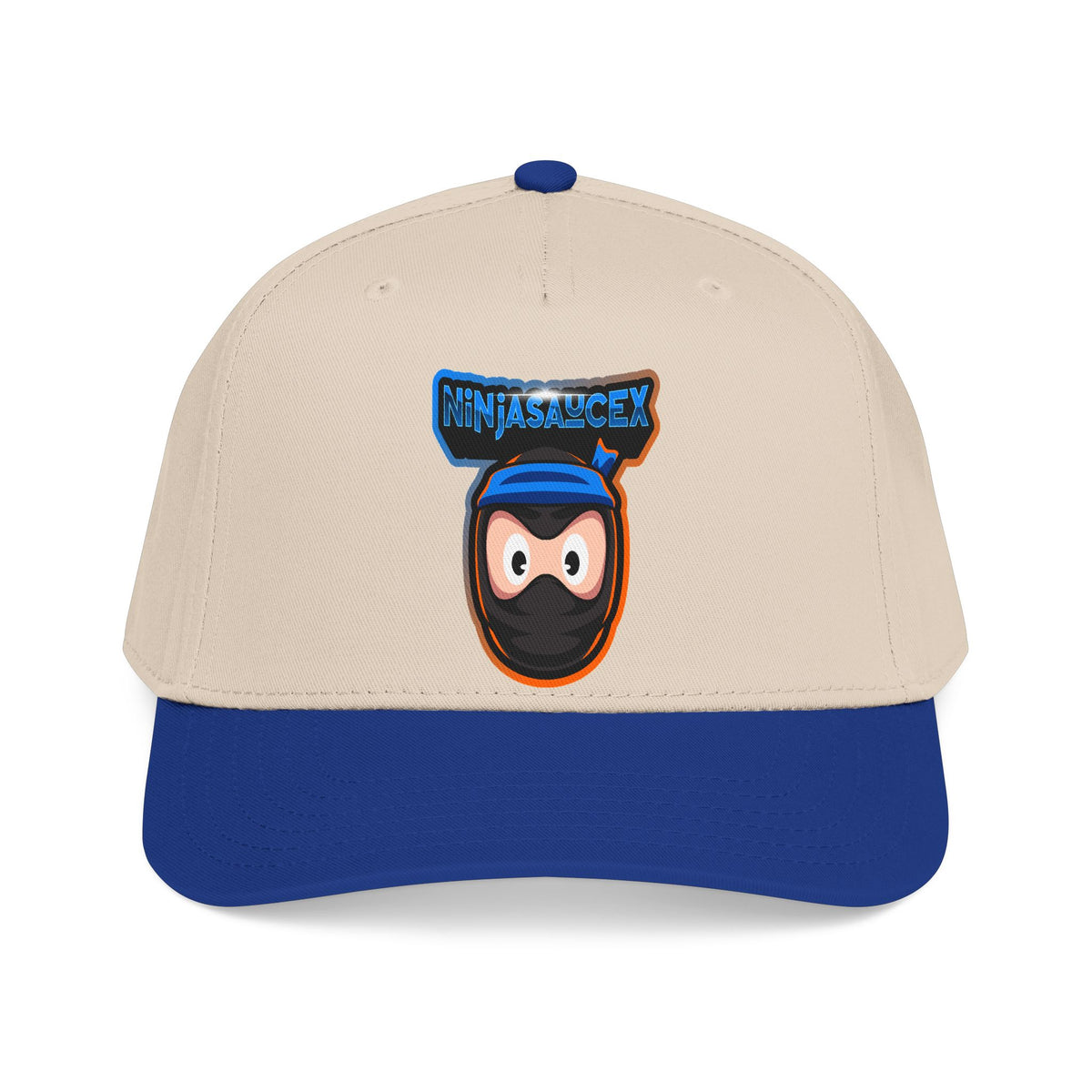 NinjaSauceX Logo Baseball Cap — Retro Gamer Streetwear Hat