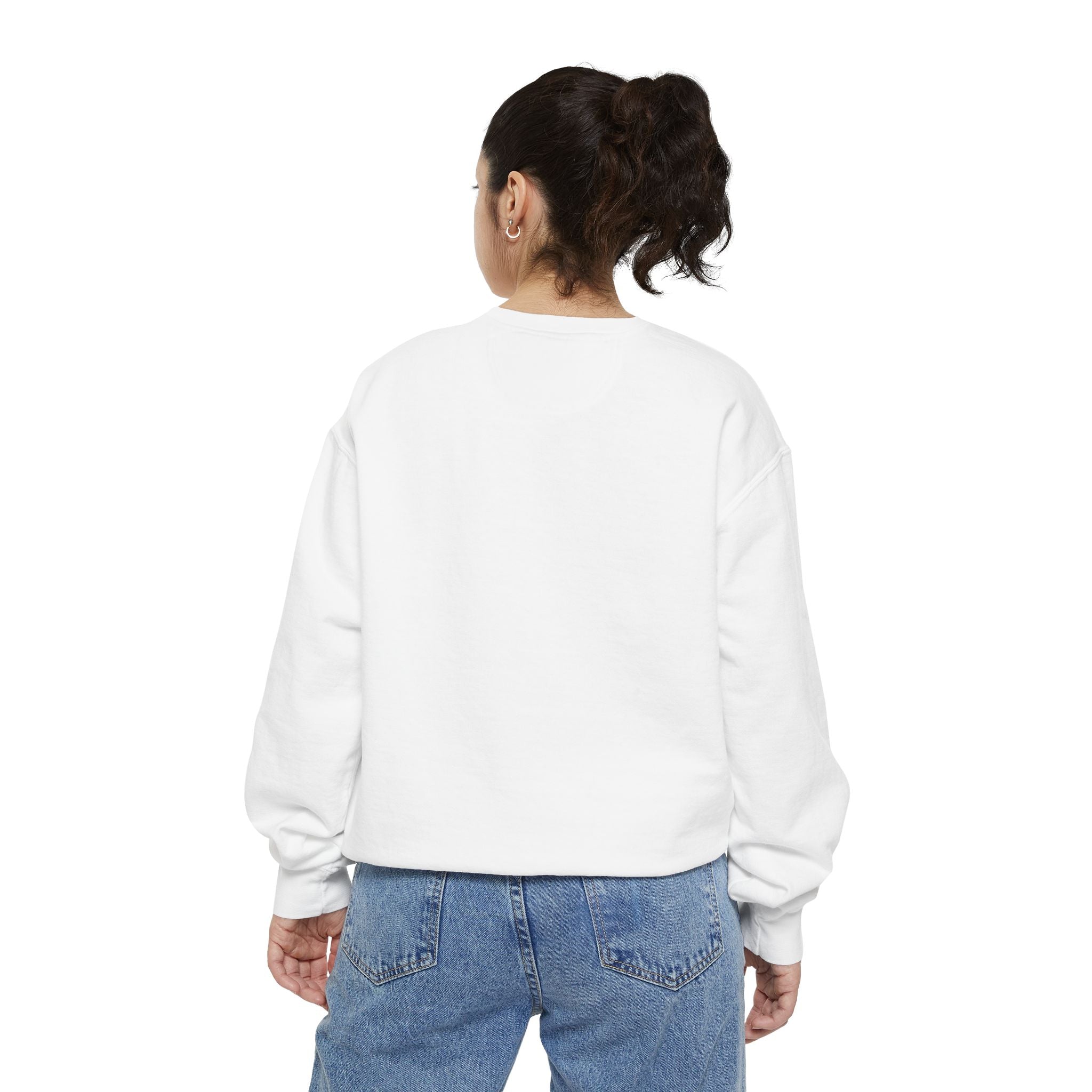 Sweatshirt — "Perfection is Boring" Retro Script Pullover