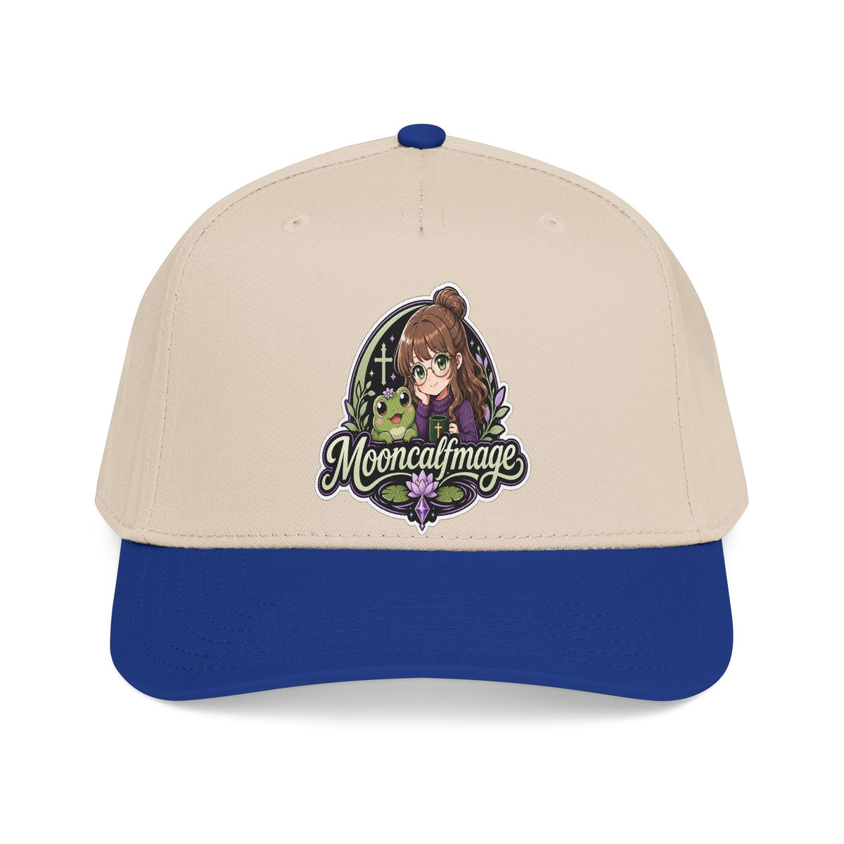 MOONCALFMAGE Logo Baseball Cap — Retro Gamer Streetwear Hat
