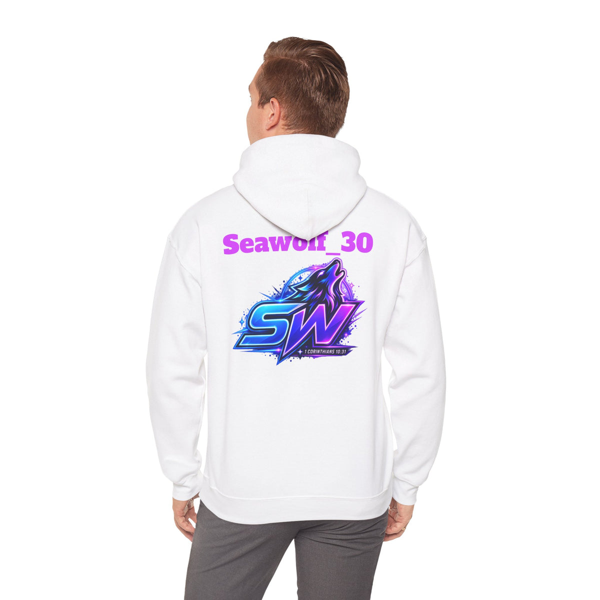 Seawolf_30 Hoodie — Streamer Logo Pullover