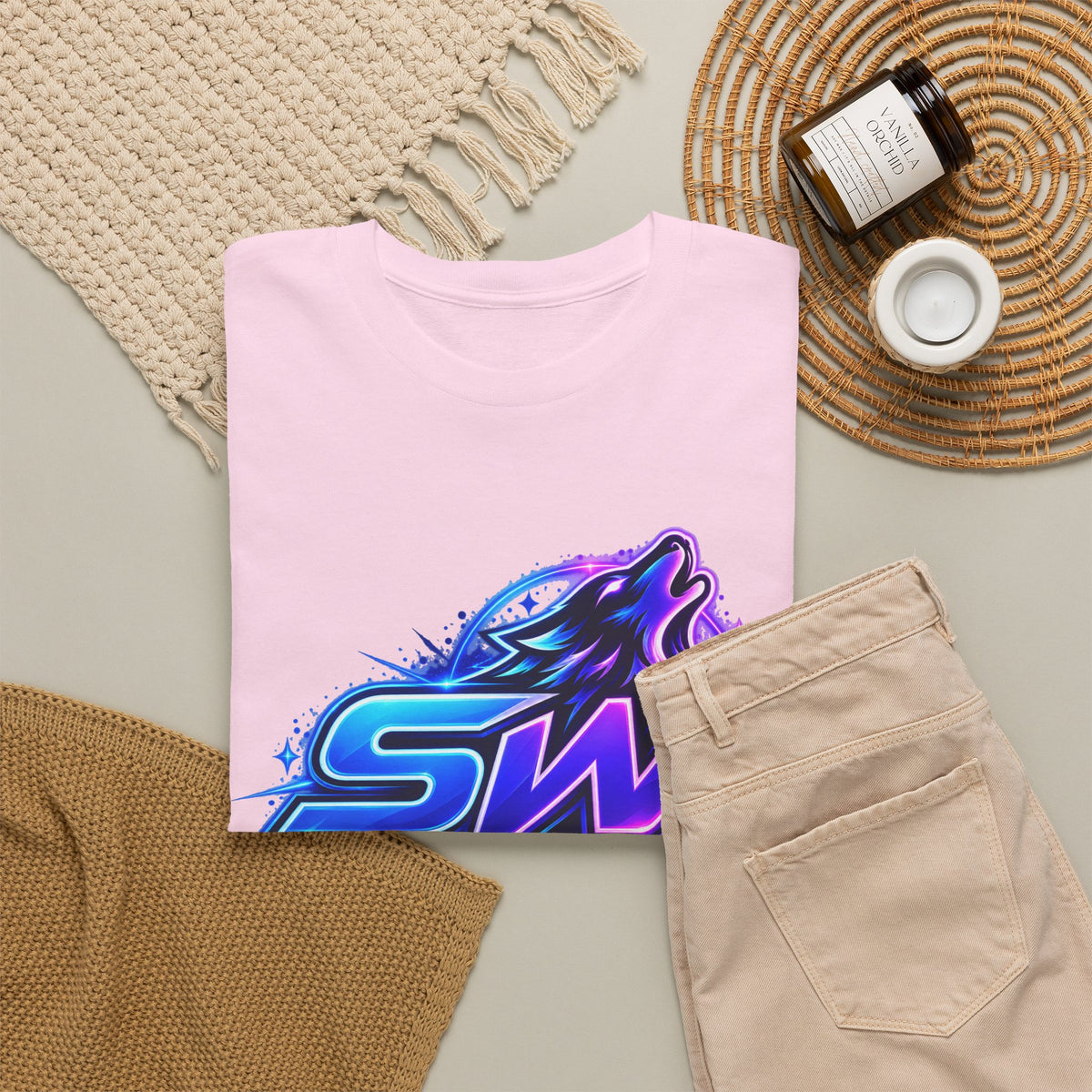 Seawolf_30 Logo Tee - Gamer/Streamer T-Shirt Blue GBSG (Gather)