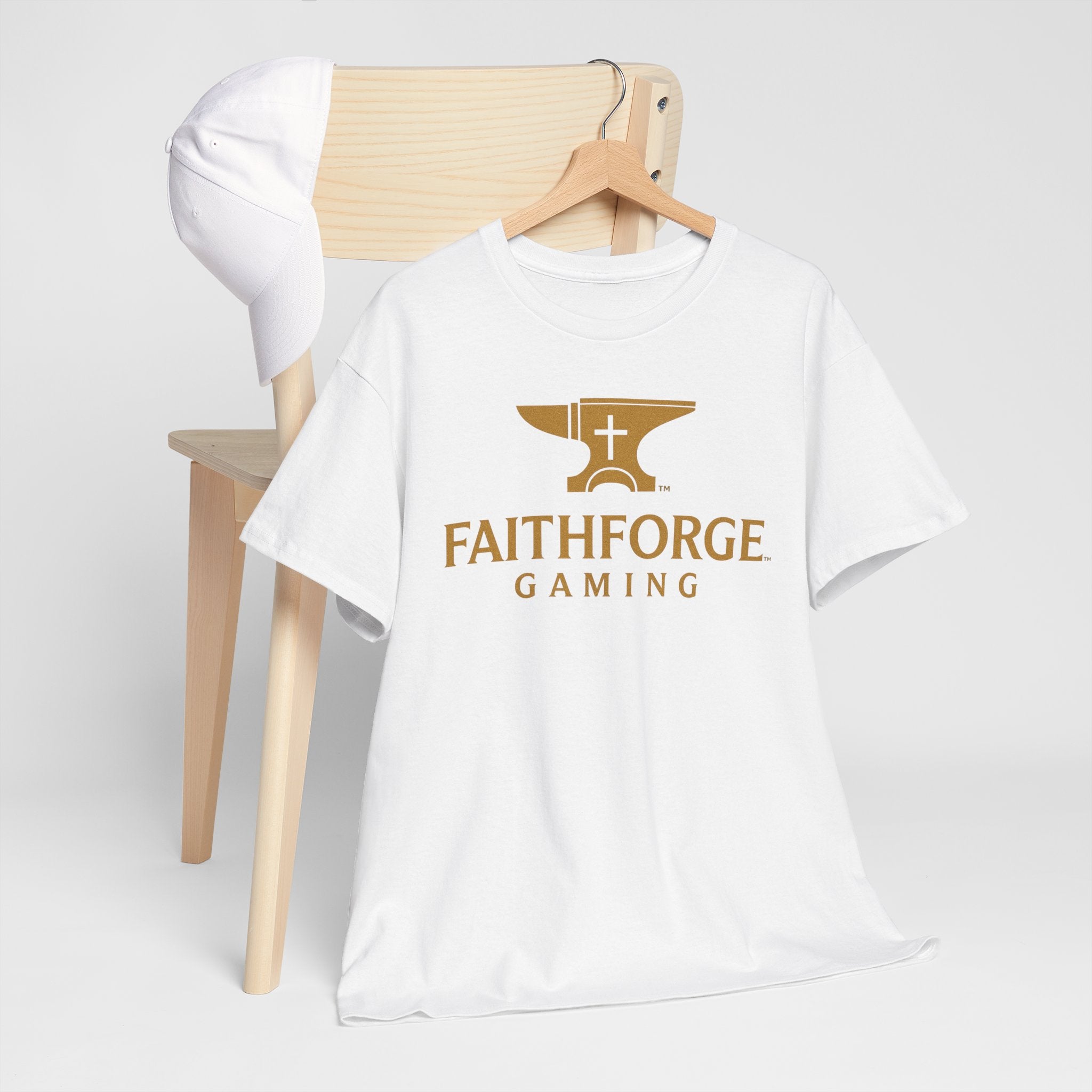 FaithForge Gaming T-Shirt — Christian Gamer Logo Tee