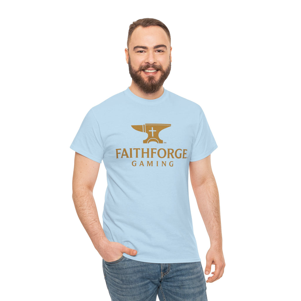 FaithForge Gaming T-Shirt — Christian Gamer Logo Tee
