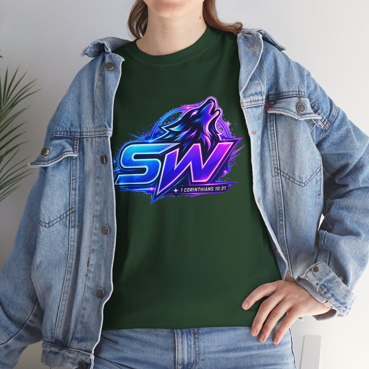 Seawolf_30 Logo Tee - Gamer/Streamer T-Shirt Blue GBSG (Gather)