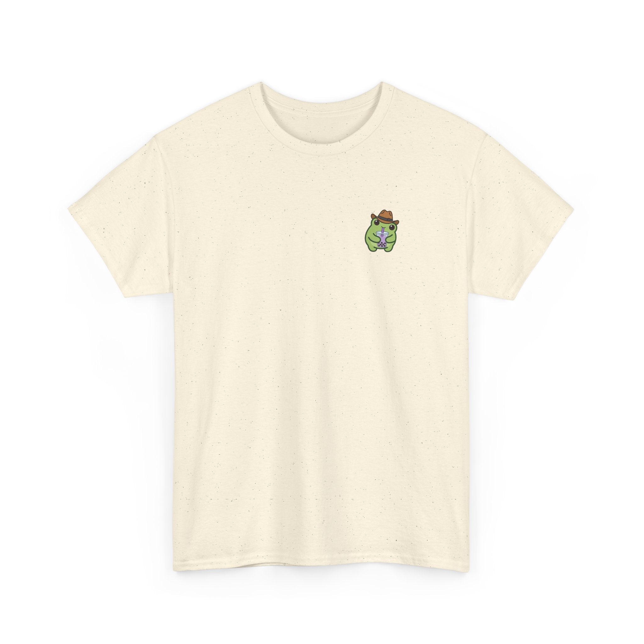 T-Shirt — Cute Boba Drinking Frog