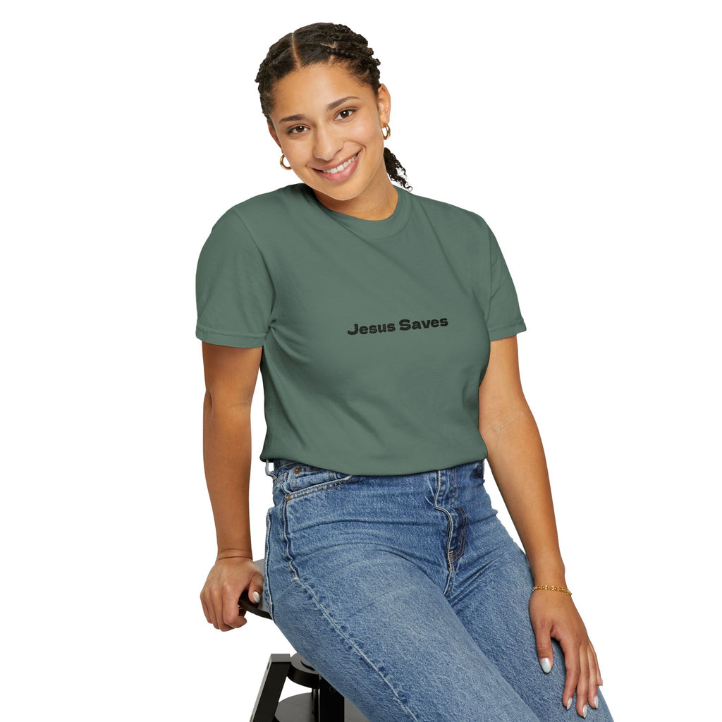 (Embroidered) Jesus Saves T-Shirt