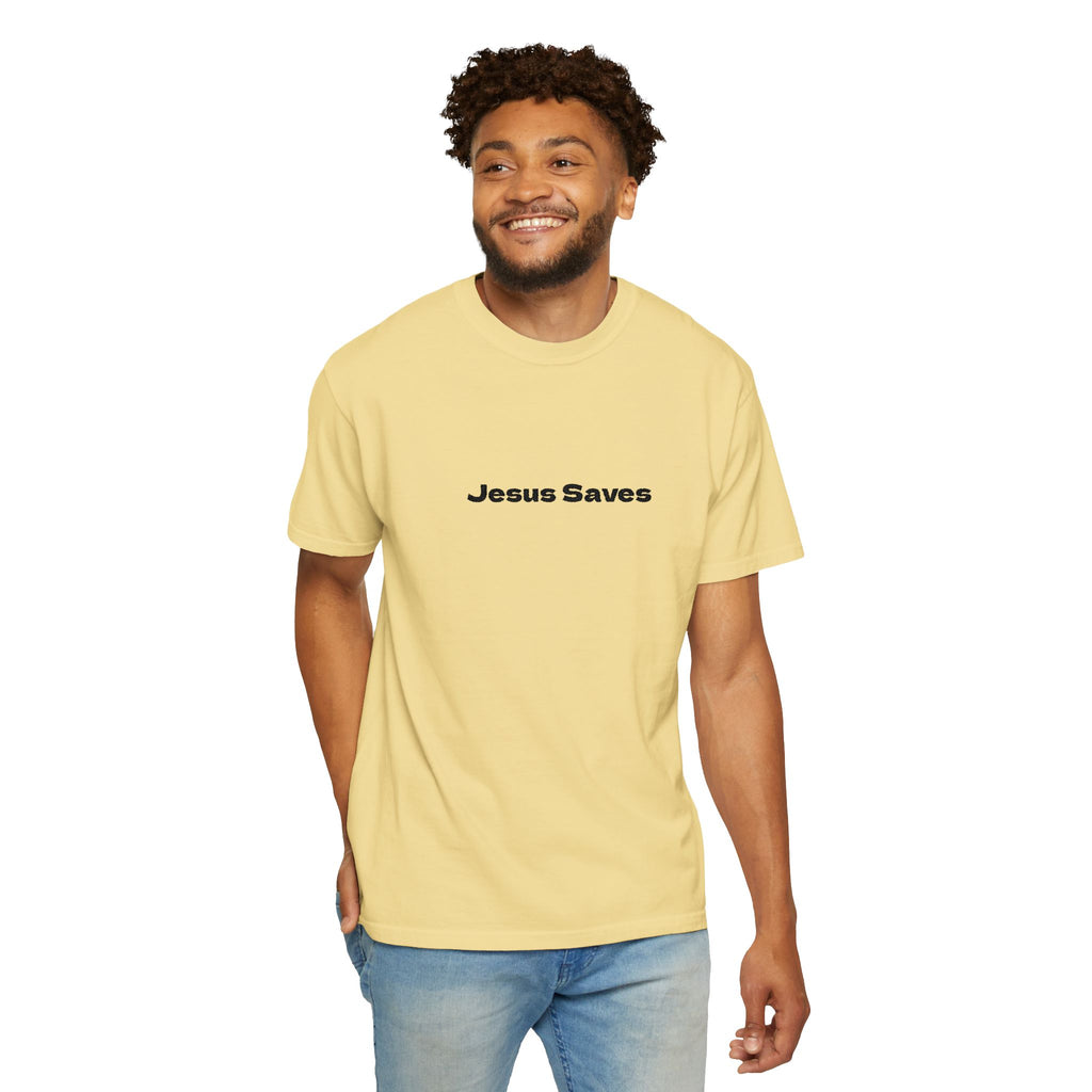 (Embroidered) Jesus Saves T-Shirt