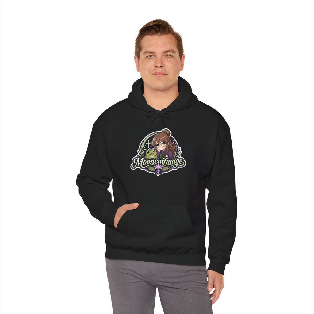 MOONCALFMAGE Hoodie — Streamer Logo Pullover