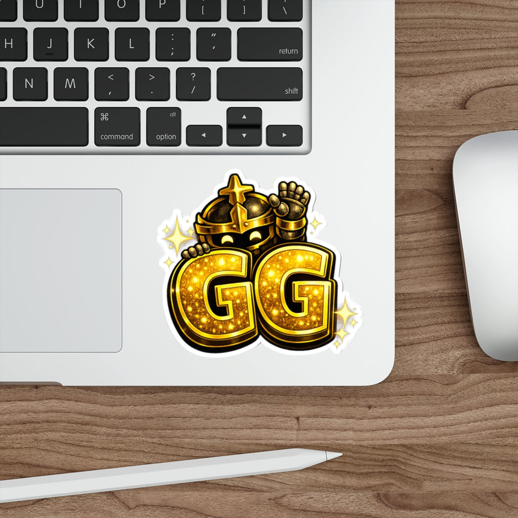 FaithForge Knight GG Die-Cut Sticker — Water-resistant vinyl
