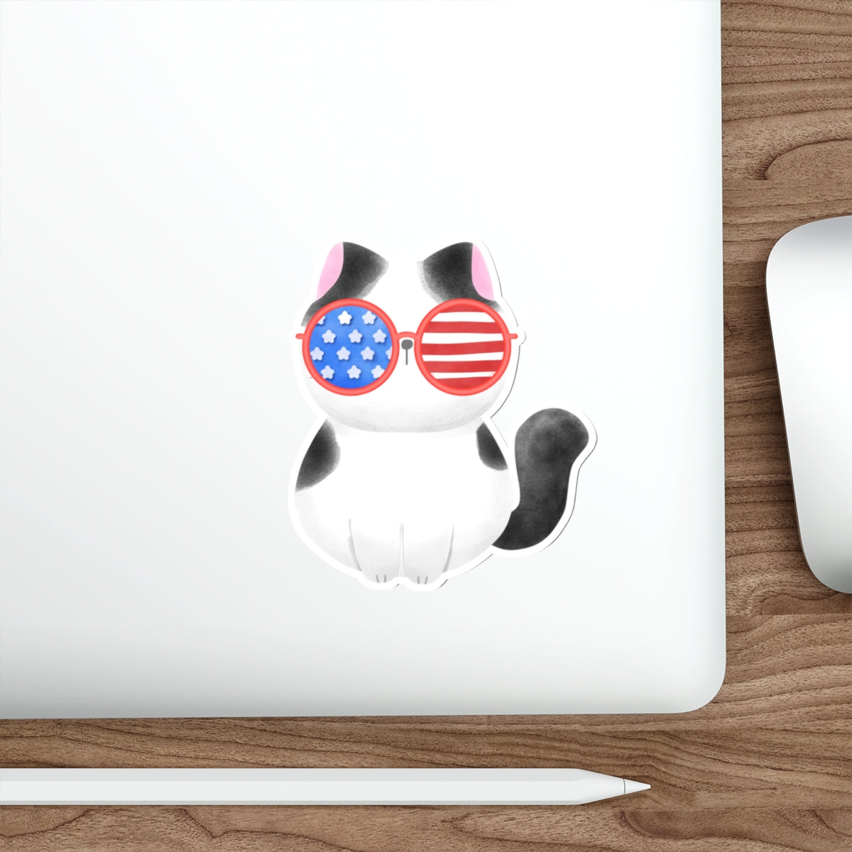 Copy of Patriotic Sticker Pack — Sir Fluffs 4th of July Red White Blue Die-Cut Stickers