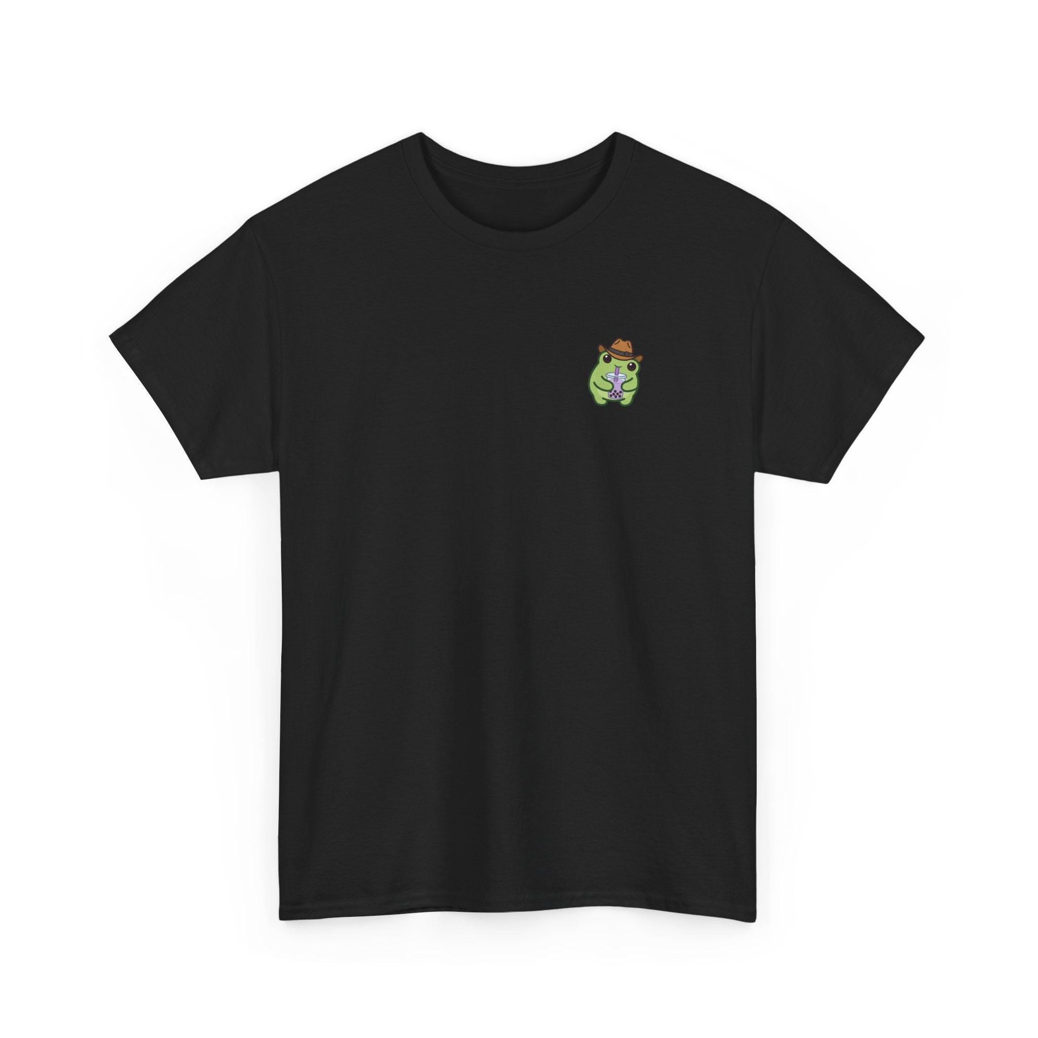 T-Shirt — Cute Boba Drinking Frog