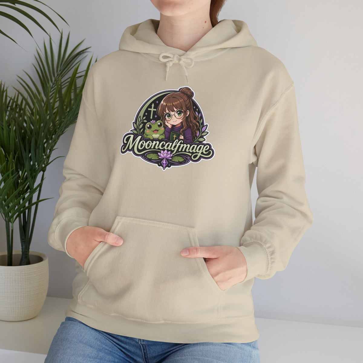 MOONCALFMAGE Hoodie — Streamer Logo Pullover