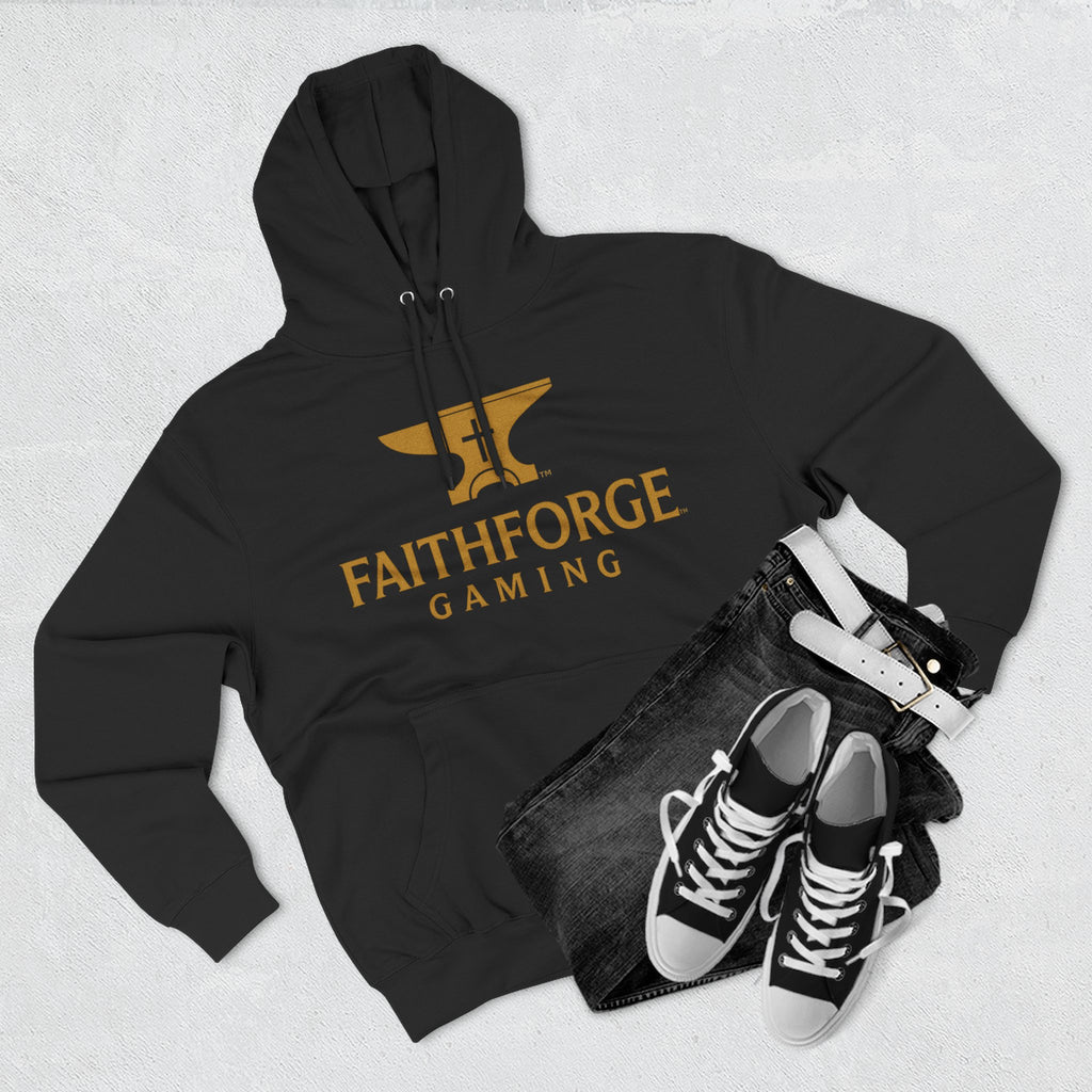 Copy of Faithforge Gaming Hoodie — Faith Quote OG Logo Fleece Hoodie