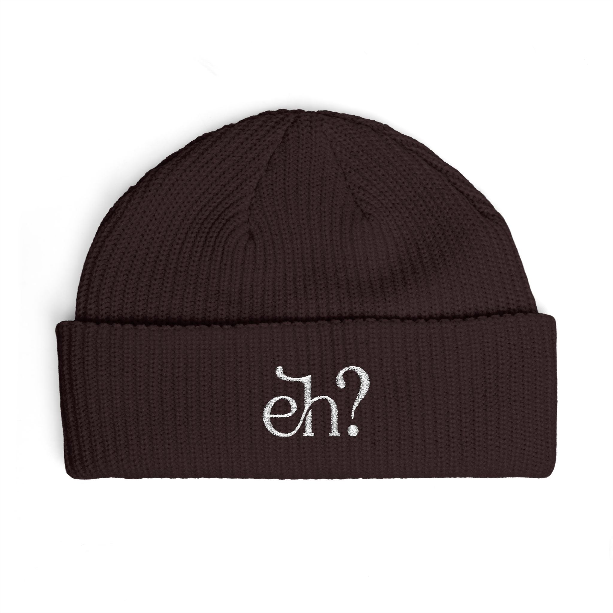 Embroidered Knit Toque