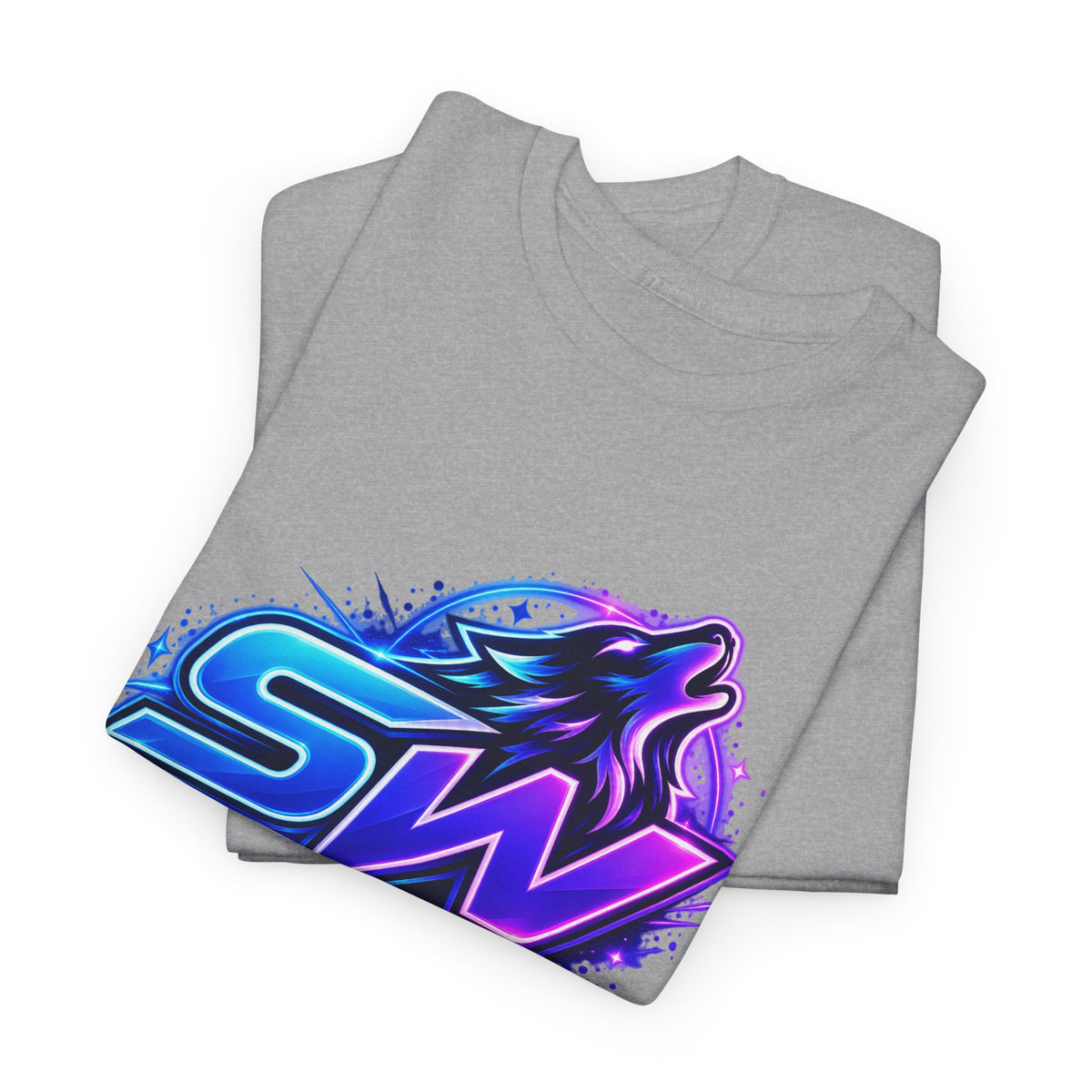 Seawolf_30 Logo Tee - Gamer/Streamer T-Shirt Blue GBSG (Gather)
