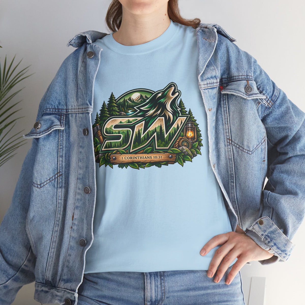 Seawolf_30 Logo Tee - Gamer/Streamer T-Shirt Green GBSG (Gather)