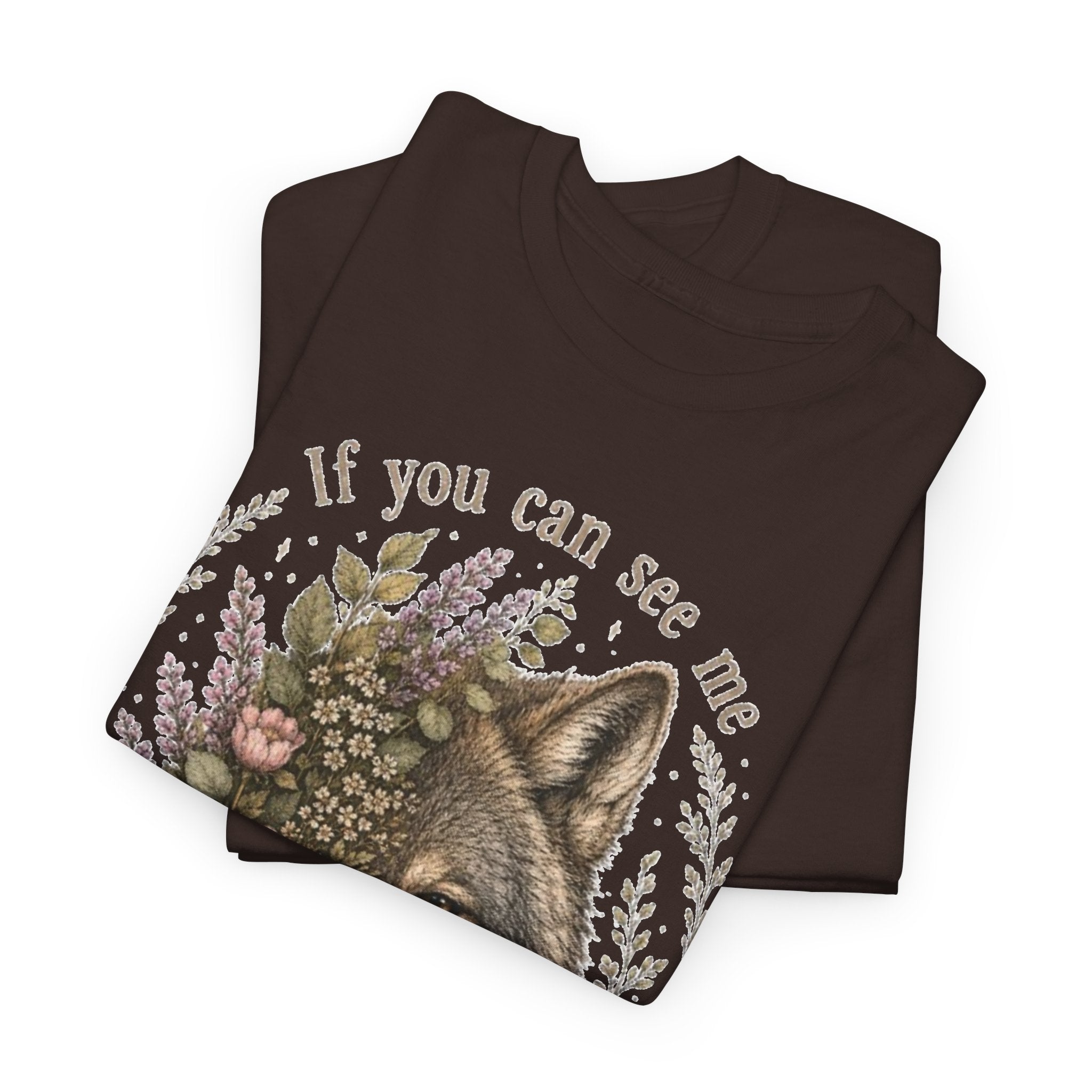seawolf Floral Tee — "If you can see me I failed my stealth check" Graphic T-Shirt
