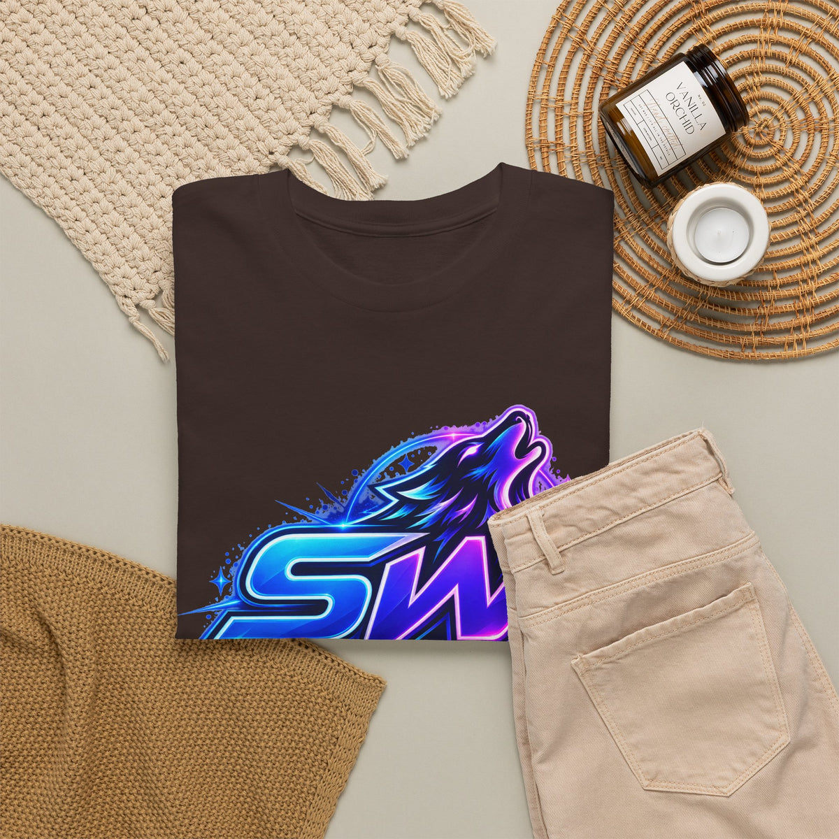 Seawolf_30 Logo Tee - Gamer/Streamer T-Shirt Blue GBSG (Gather)