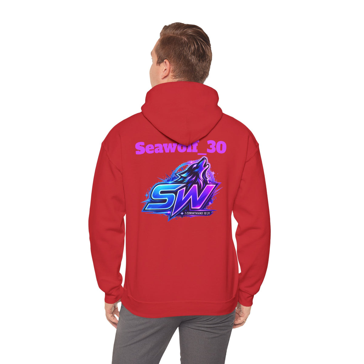 Seawolf_30 Hoodie — Streamer Logo Pullover