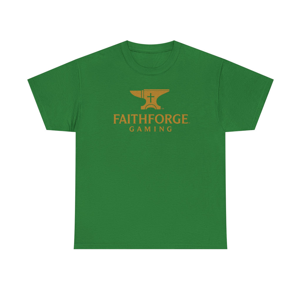 (Canada) FaithForge Gaming T-Shirt — Anvil & Cross Logo Tee for Christian Gamers
