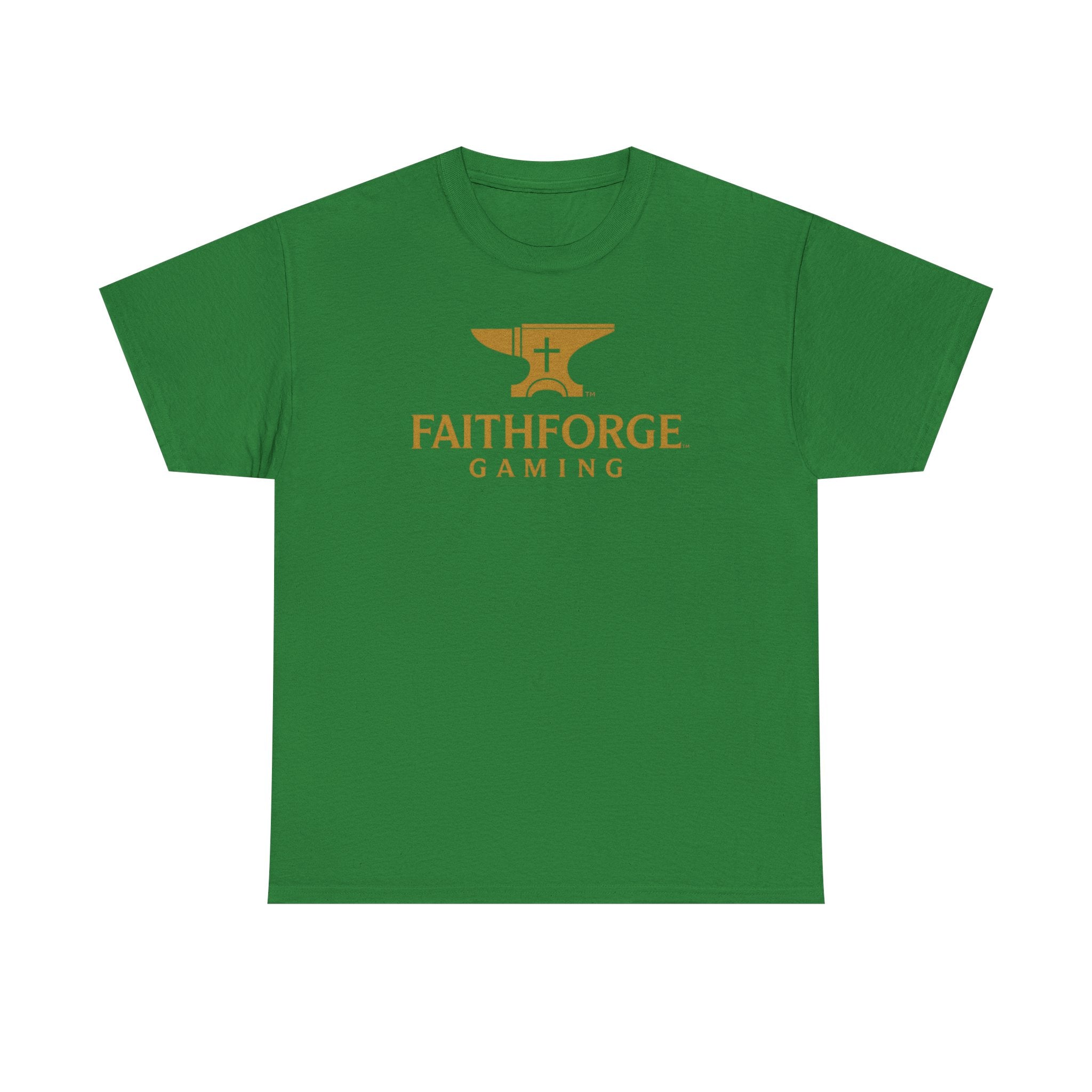 (Canada) FaithForge Gaming T-Shirt — Anvil & Cross Logo Tee for Christian Gamers