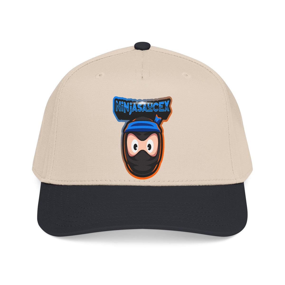 NinjaSauceX Logo Baseball Cap — Retro Gamer Streetwear Hat