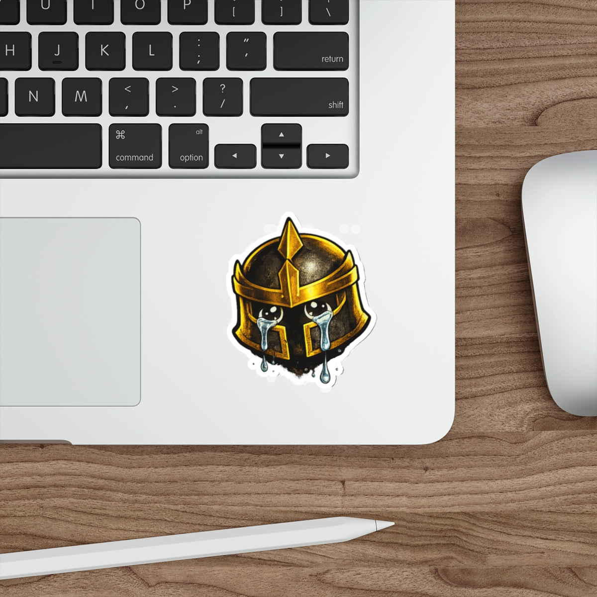 Copy of FaithForge Knight Sad Die-Cut Sticker — Water-resistant vinyl