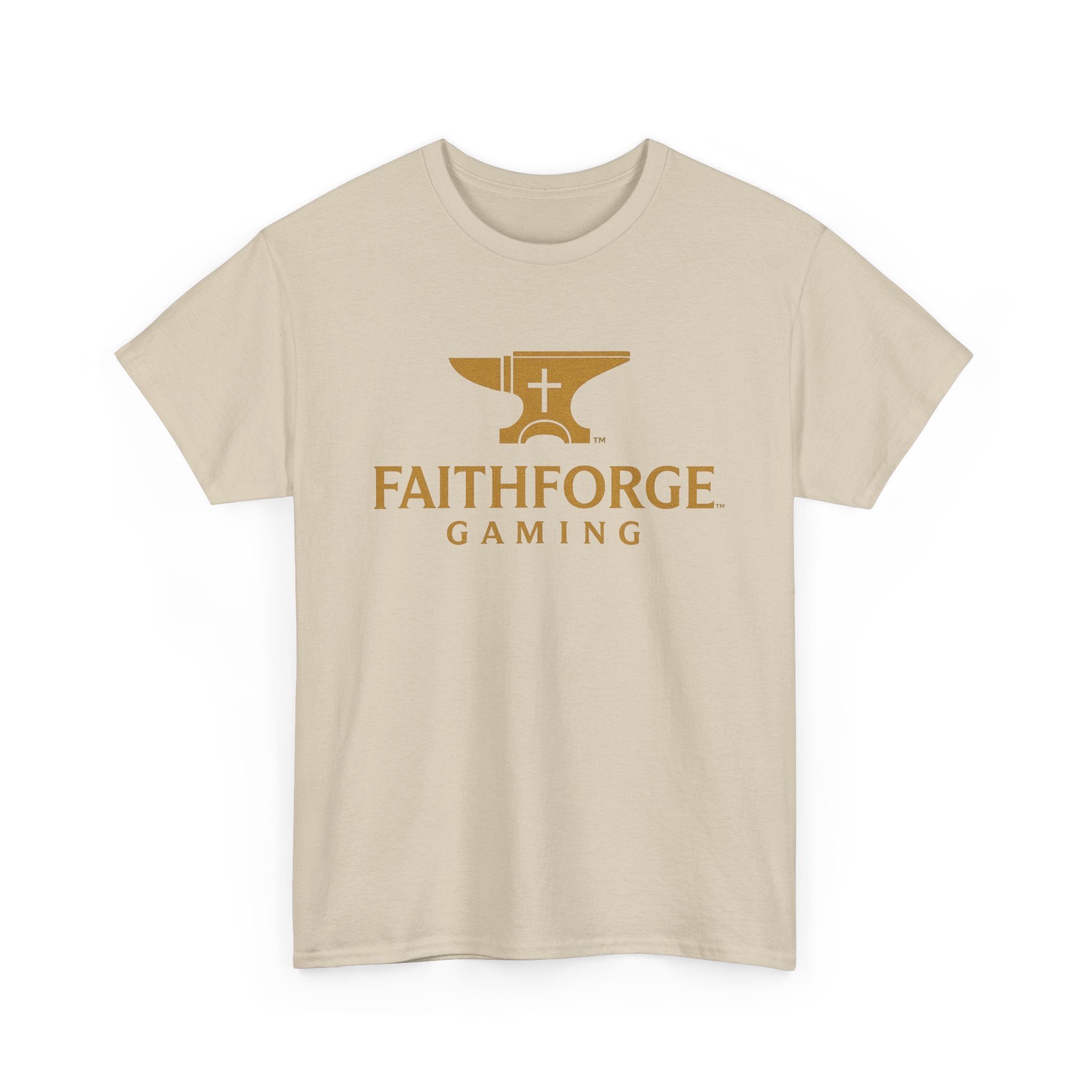 FaithForge Gaming T-Shirt — Christian Gamer Logo Tee