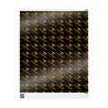 FFG Logo Wrapping Paper – Black & Gold "Faithforge Gaming" Design