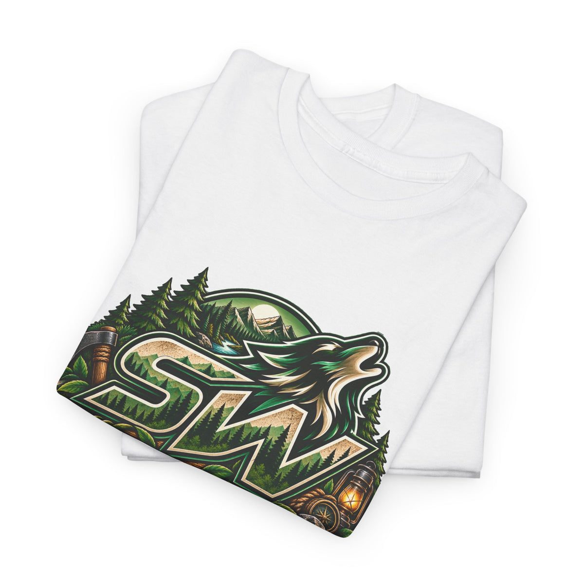 Seawolf_30 Logo Tee - Gamer/Streamer T-Shirt Green GBSG (Gather)