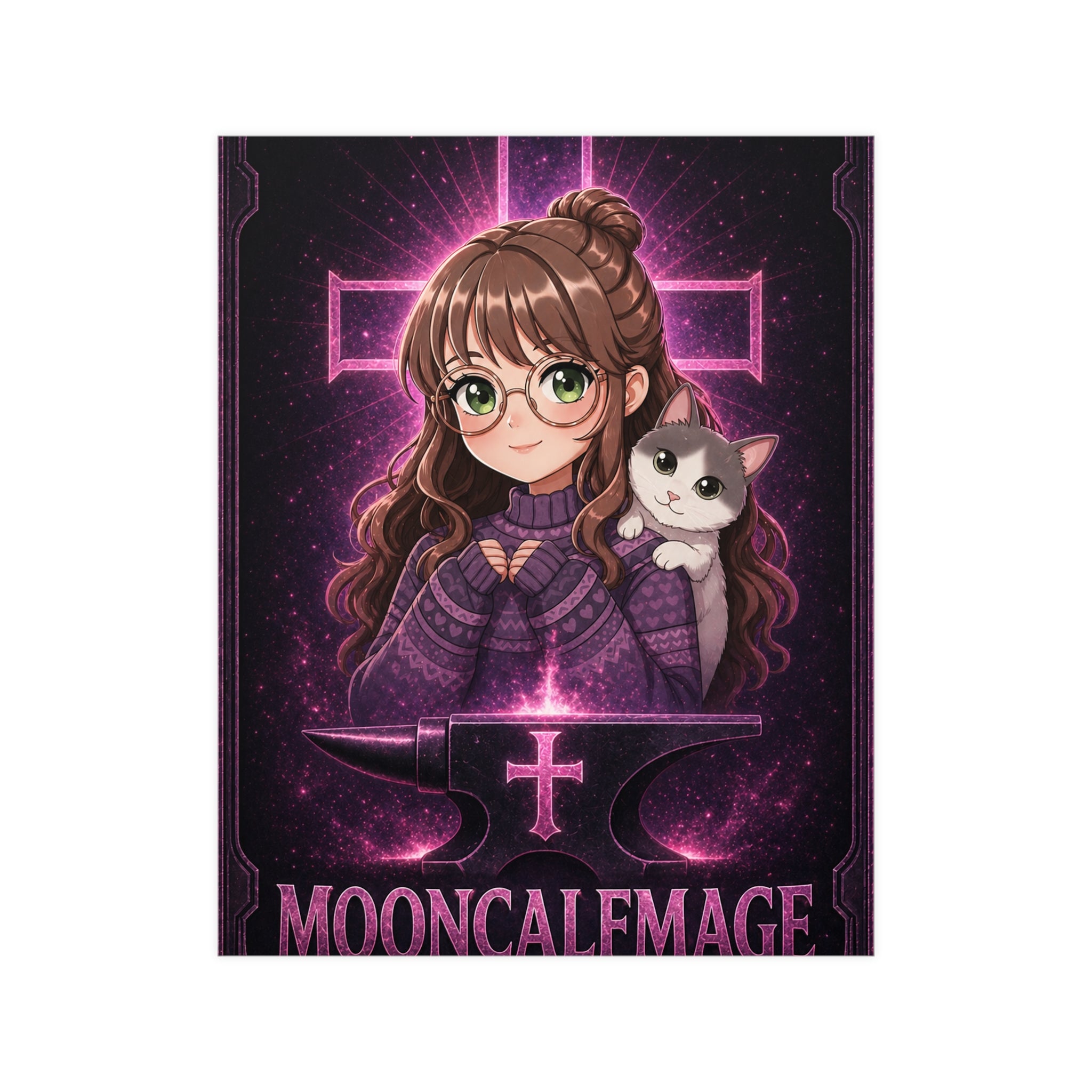 mooncalfmage Poster - FaithForgeGaming