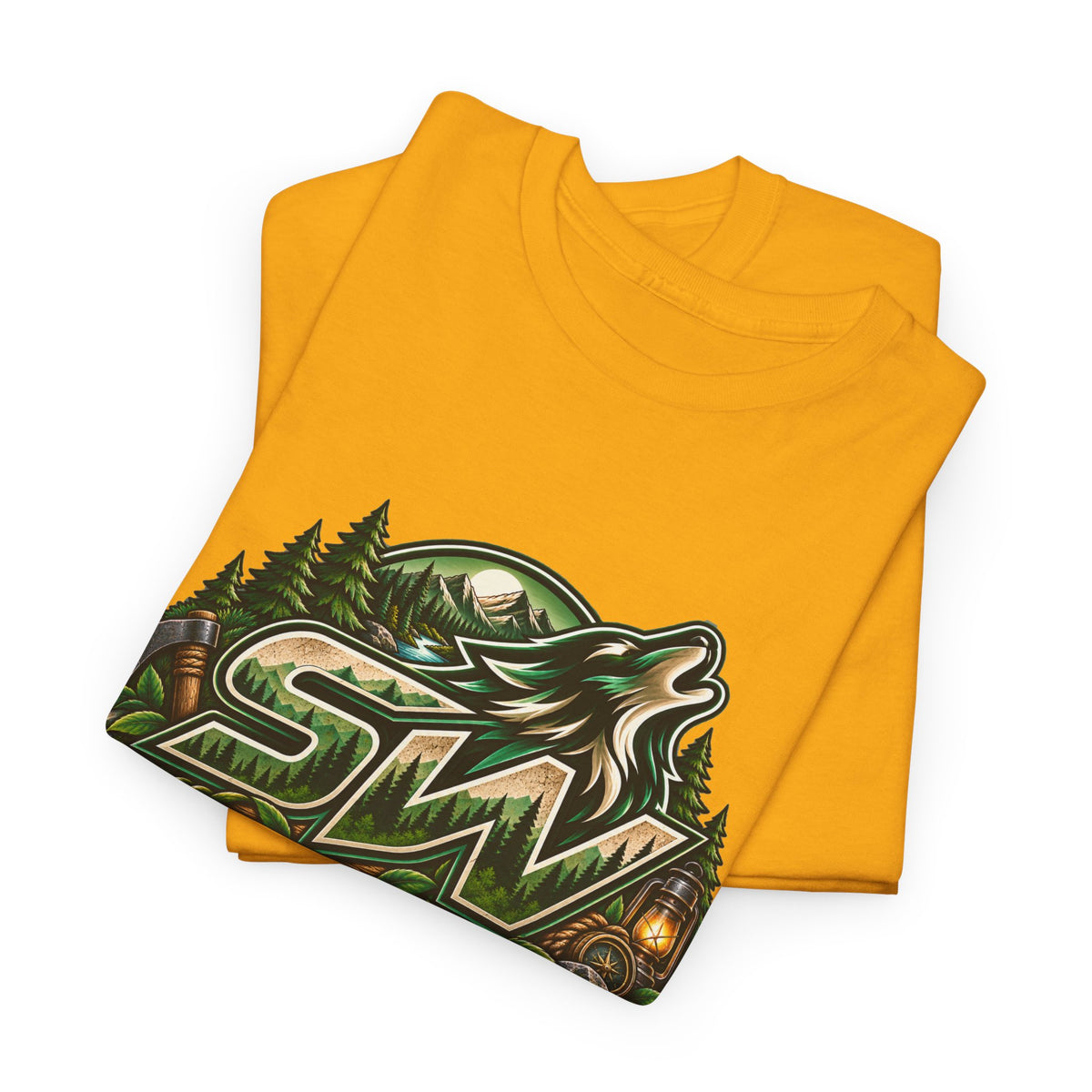 Seawolf_30 Logo Tee - Gamer/Streamer T-Shirt Green GBSG (Gather)