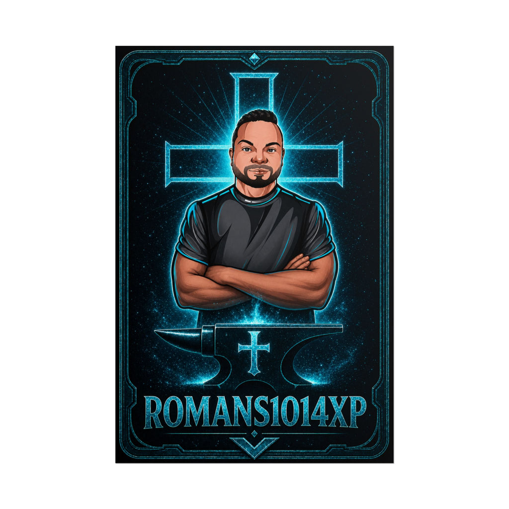 Romans1014XP Poster — Streamer Wall Art (Rolled Poster)