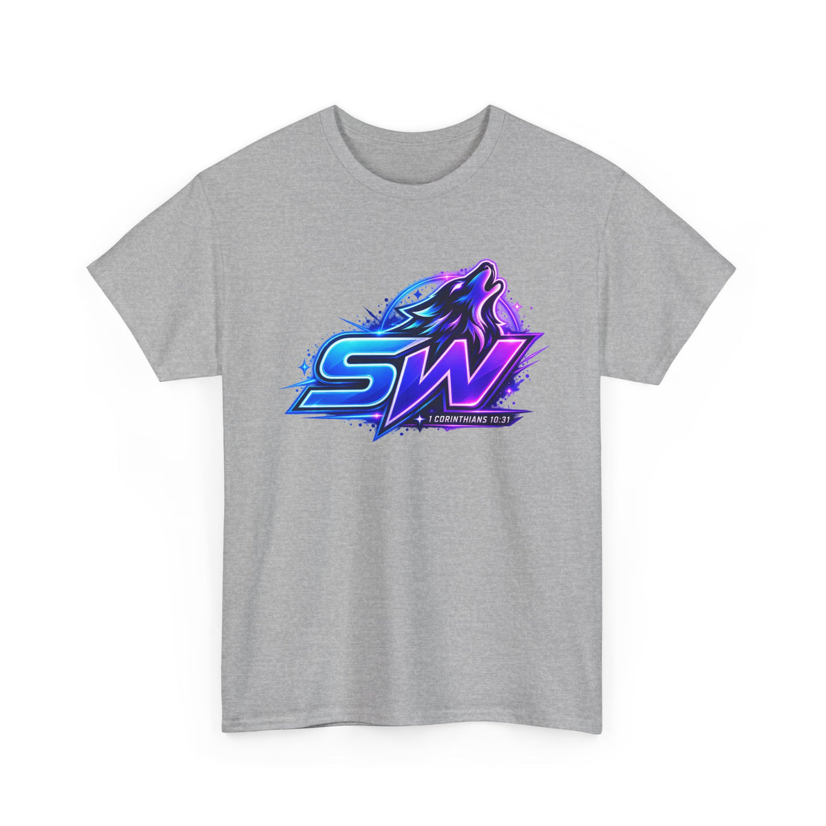 Seawolf_30 Logo Tee - Gamer/Streamer T-Shirt Blue GBSG (Gather)