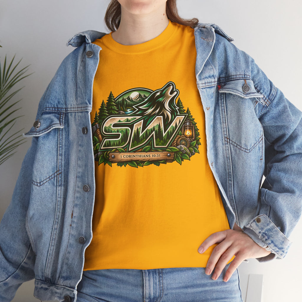 Seawolf_30 Logo Tee - Gamer/Streamer T-Shirt Green GBSG (Gather)