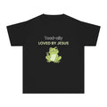 Kids Tee - "Toad-ally Loved by Jesus" Cute Frog Christian Youth T-Shirt