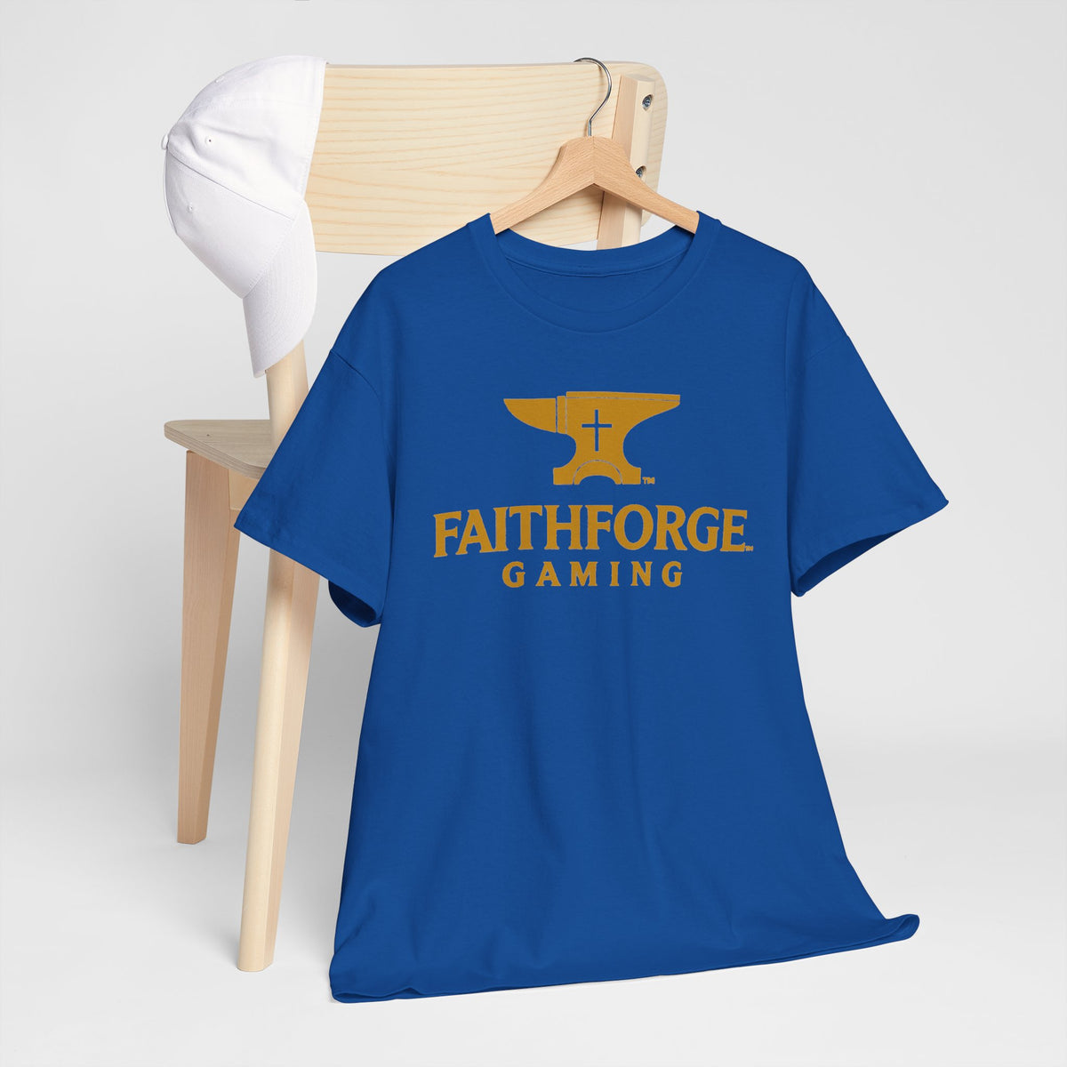 FaithForge Gaming T-Shirt — Christian Gamer Logo Tee