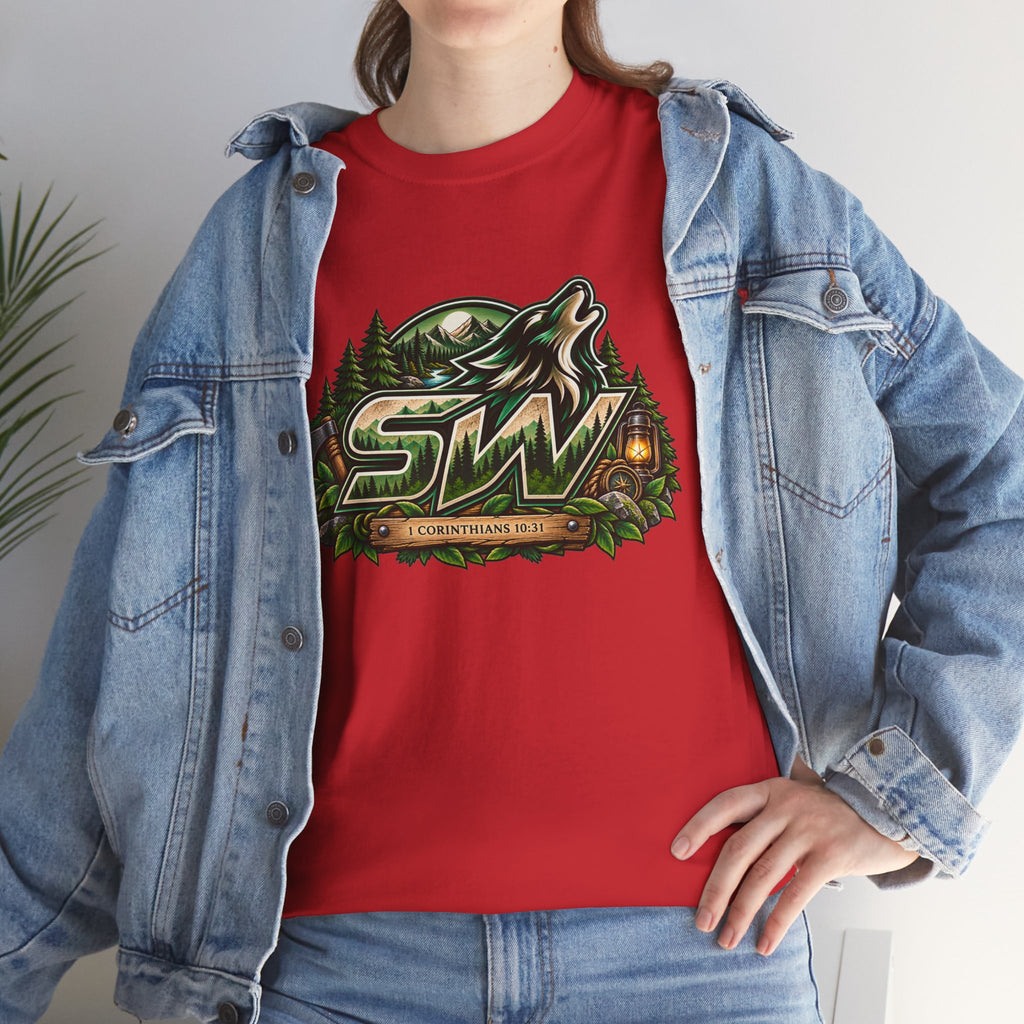 Seawolf_30 Logo Tee - Gamer/Streamer T-Shirt Green GBSG (Gather)