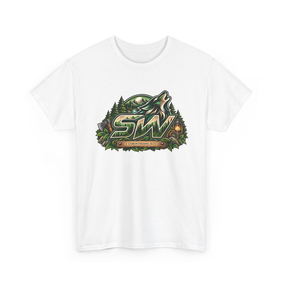 Seawolf_30 Logo Tee - Gamer/Streamer T-Shirt Green GBSG (Gather)