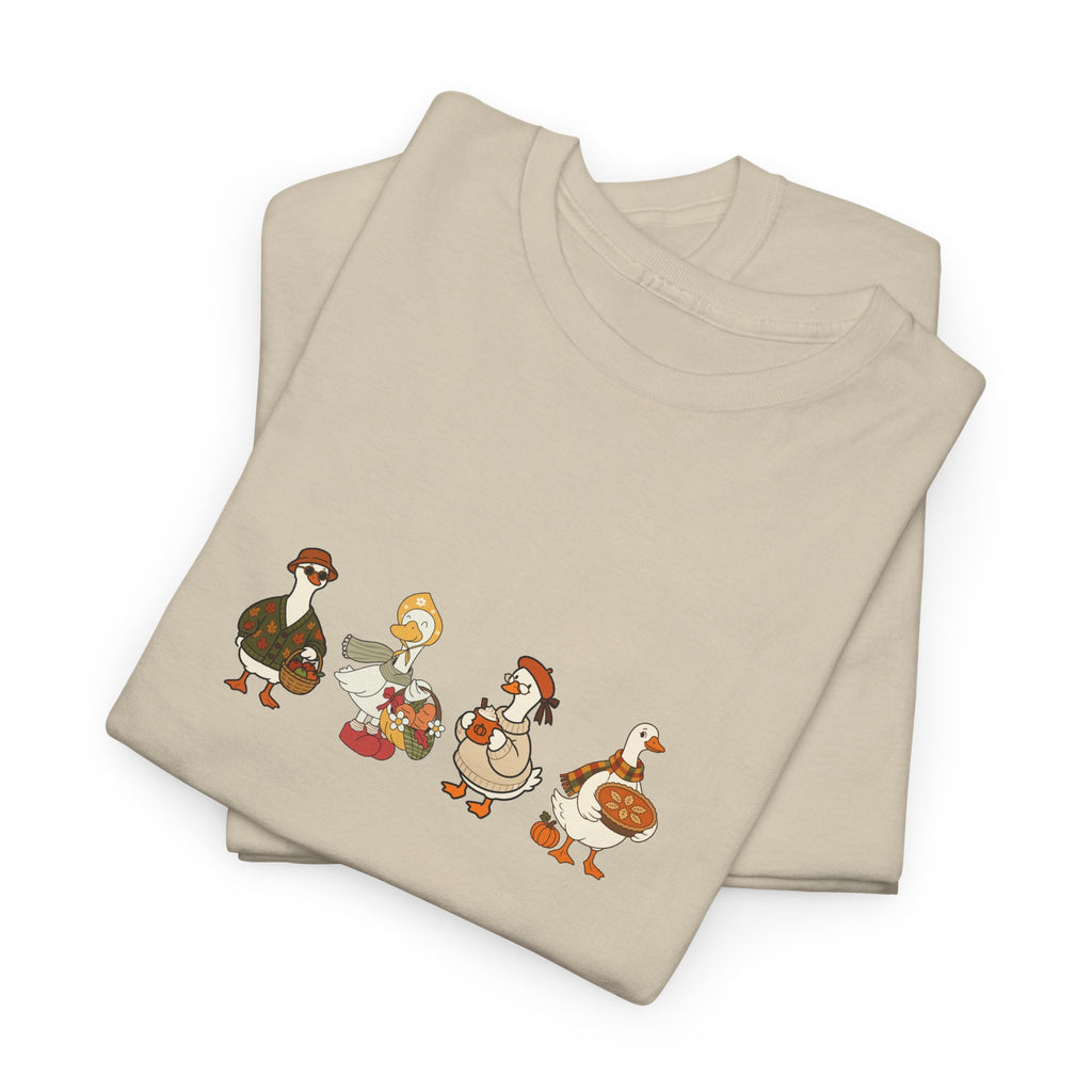 Thanksgiving Goose Crew T‑Shirt