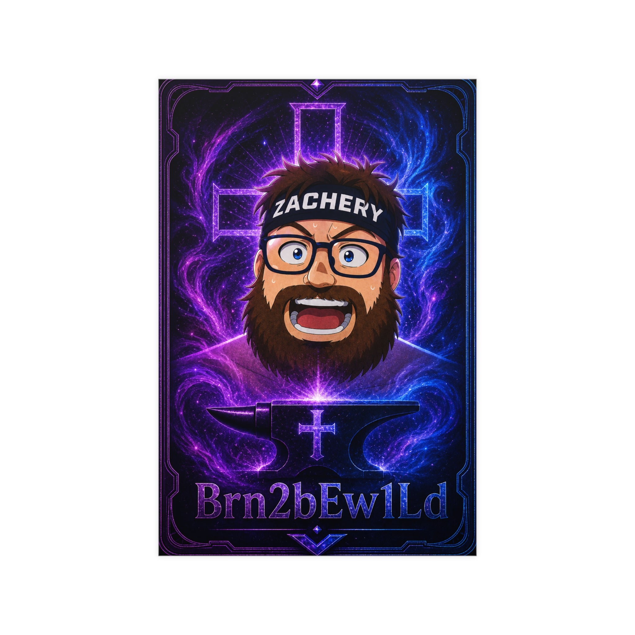Brn2bEw1Ld Poster - FaithForgeGaming