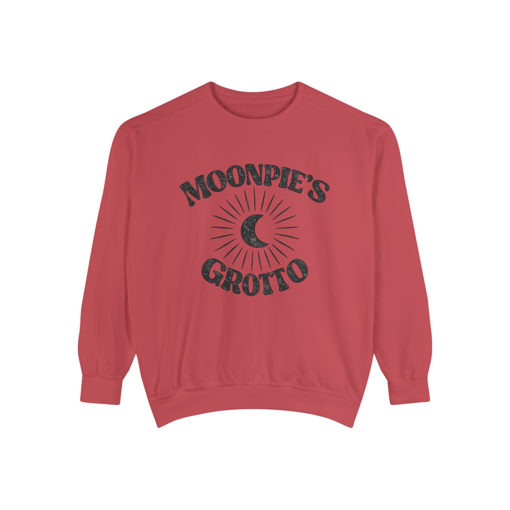 Moonpie's Grotto Sweatshirt — Vintage Celestial Moon Crewneck